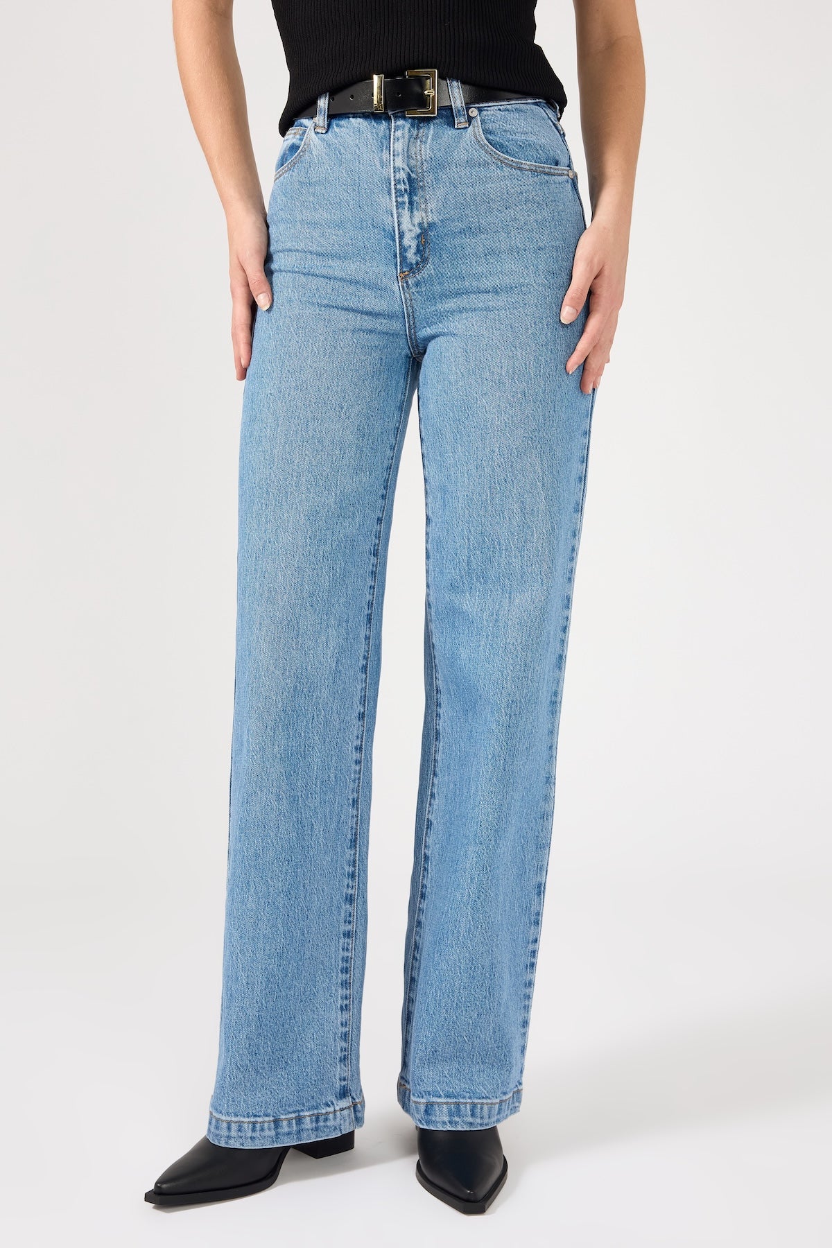 Abrand A 94 High Waisted Wide Jean Debbie