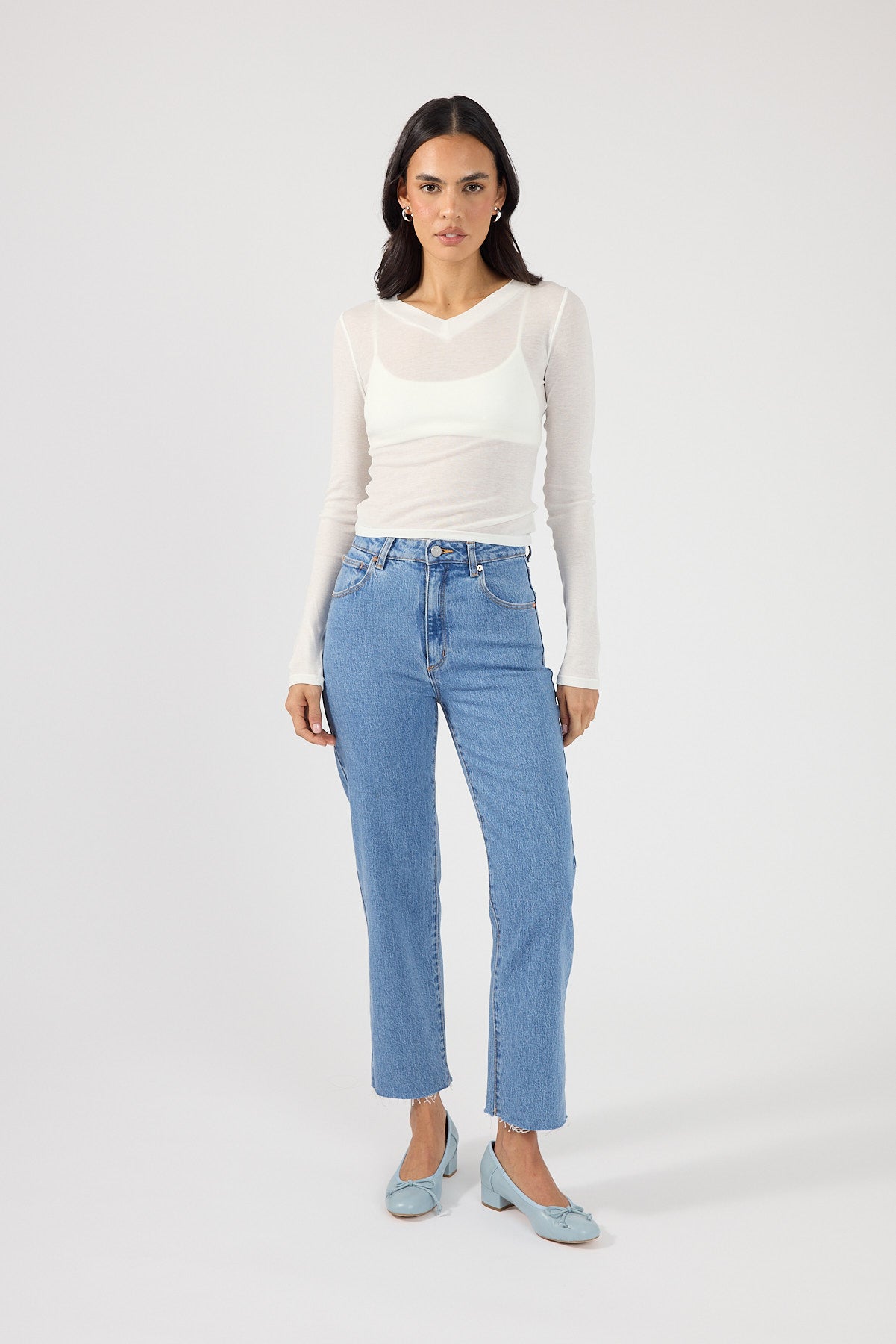 Abrand A Venice Straight High Rise Jean Denise