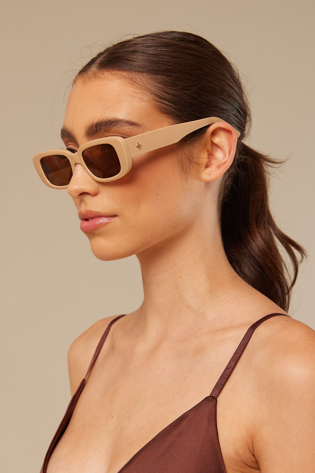 Peta + Jain Rue Nude Frame / Toffee Lens