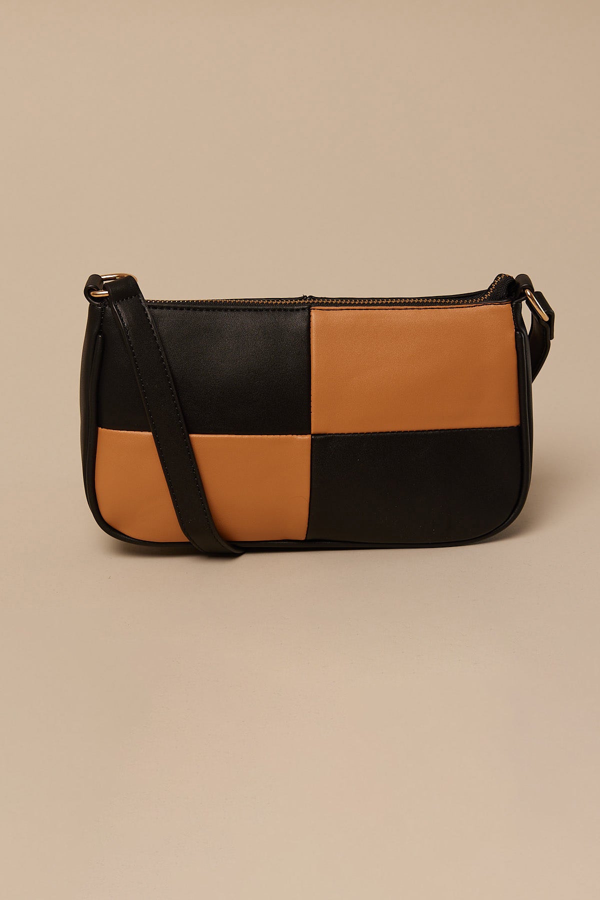 Token Colour Block Shoulder Bag Multi