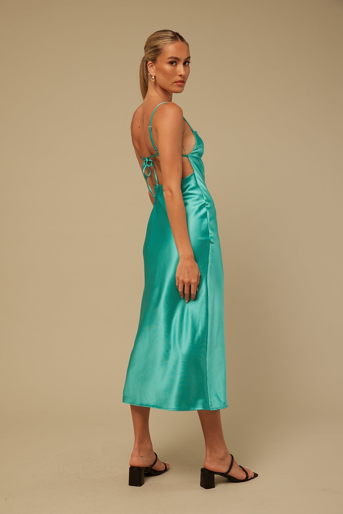 Perfect Stranger Madison Maxi Dress Sea Mist