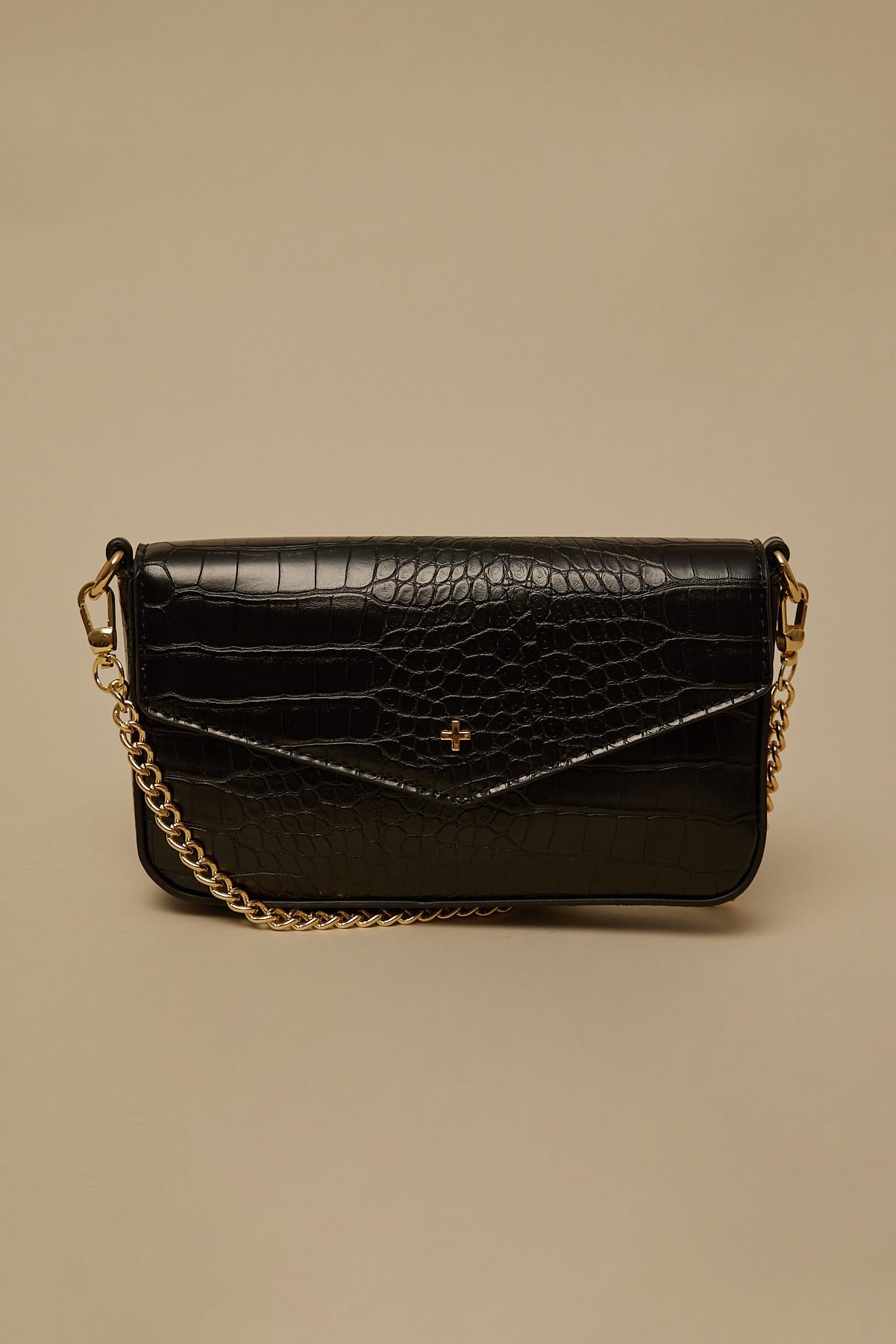 Peta + Jain Munroe Black croc