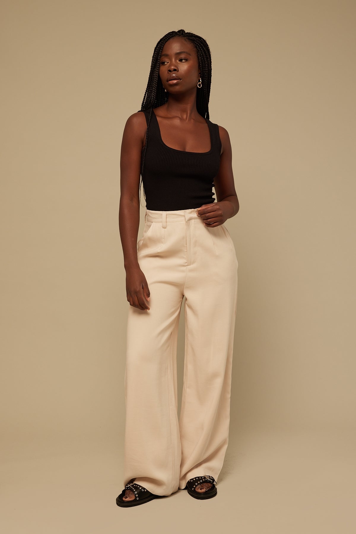 Perfect Stranger Laidback Lover Pant Natural