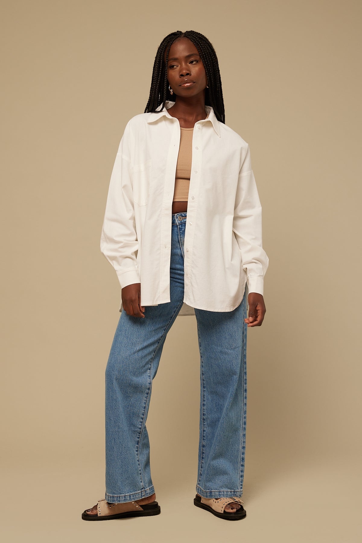 Perfect Stranger Caribbean Shirt White