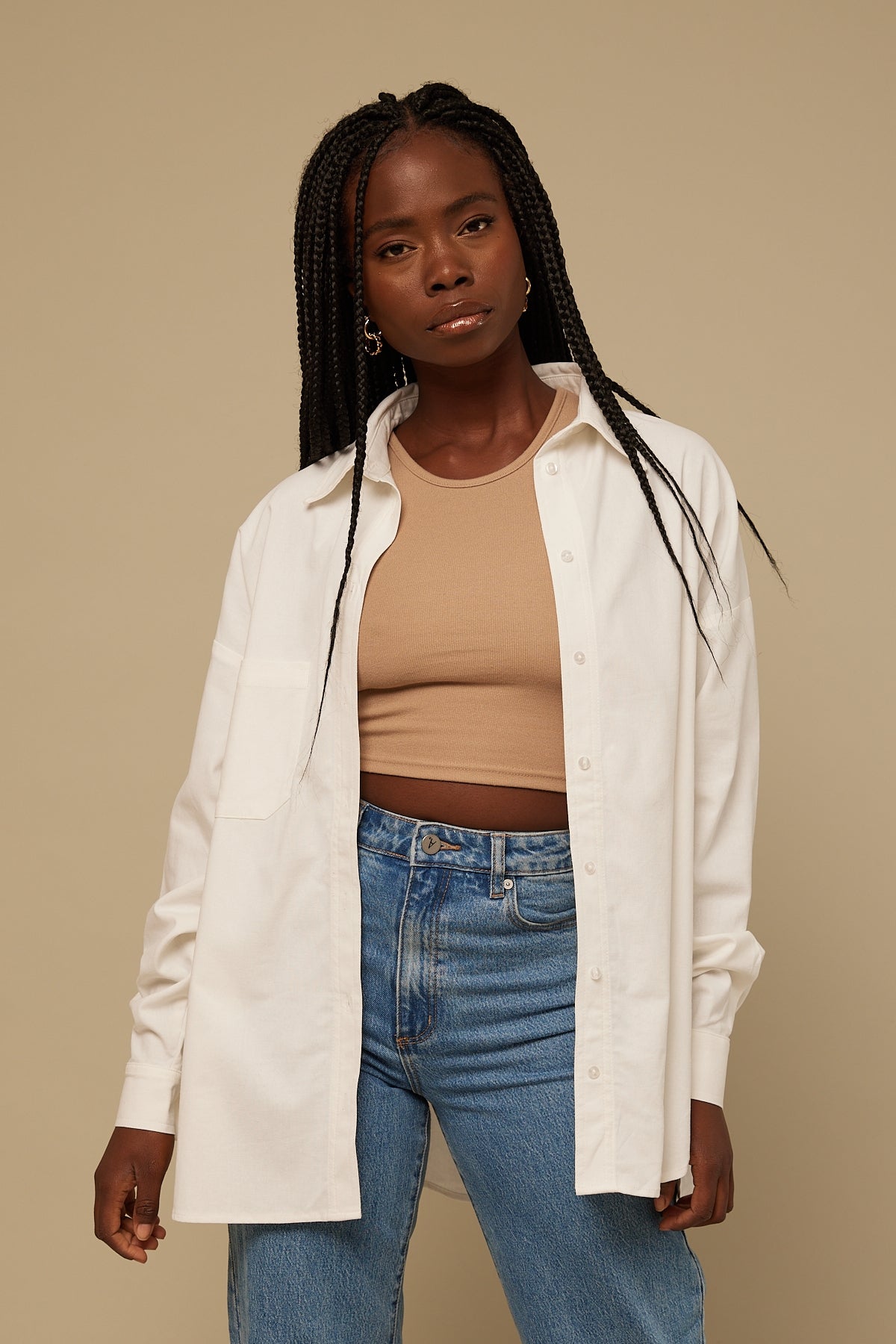 Perfect Stranger Caribbean Shirt White