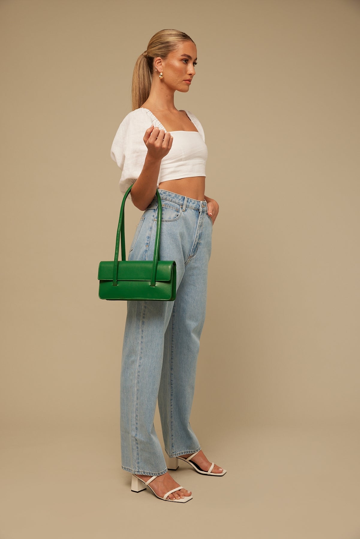 Token Enid Shoulder Bag Green