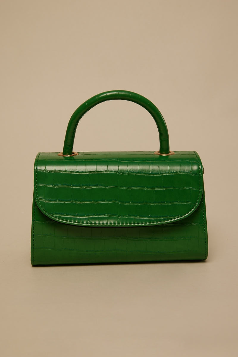 Token Dress Me Up Croc Handbag Green