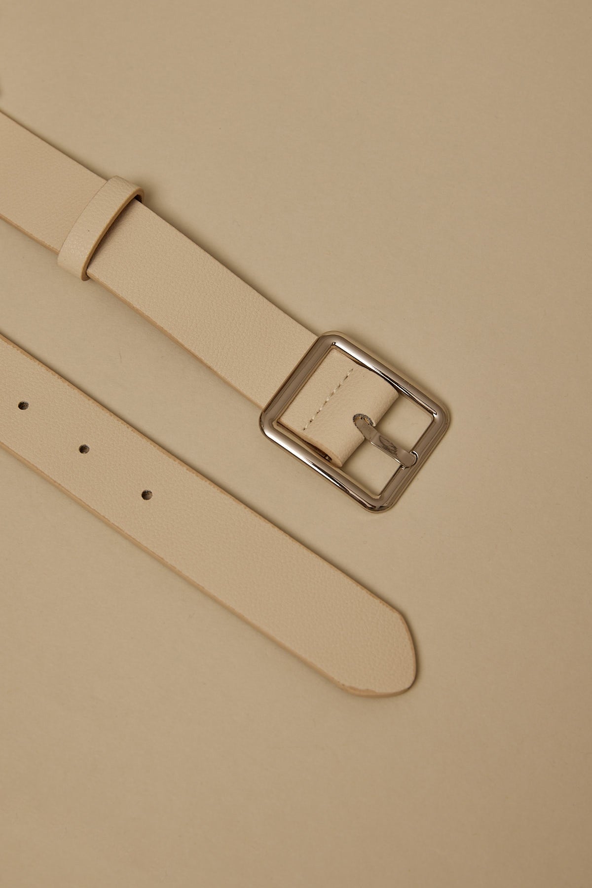Token Squared Belt Bone Bone