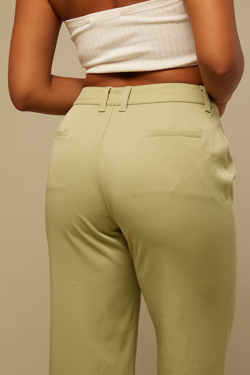 Perfect Stranger In Tune Mid Rise Pant Sage