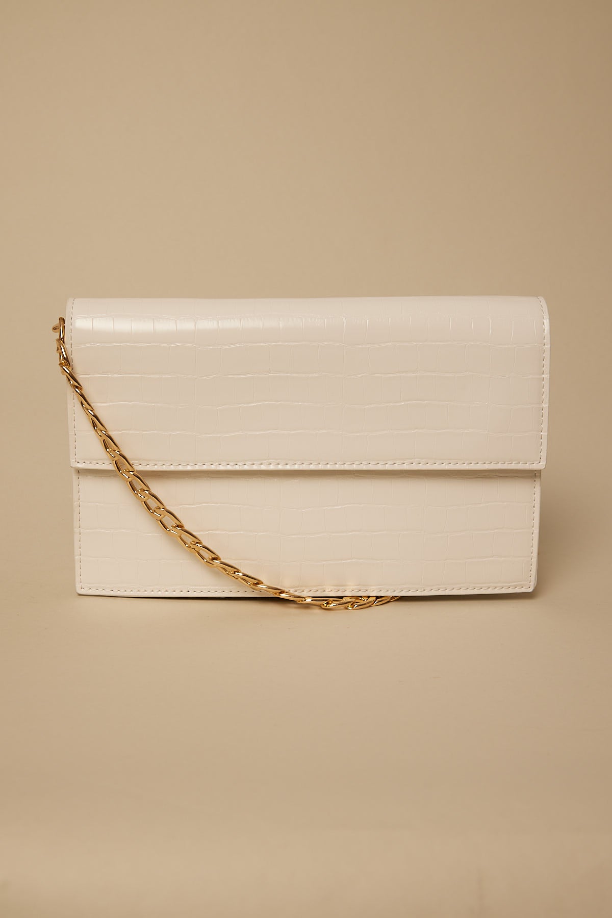 Token Sideline Chain Bag White