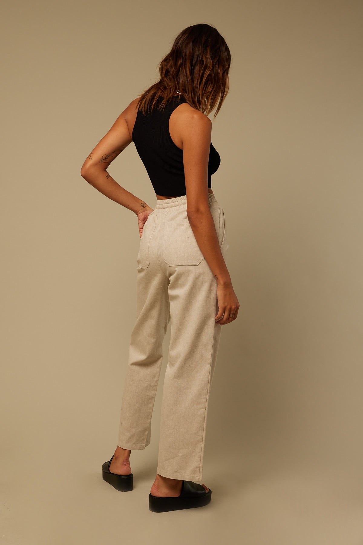 Perfect Stranger Xander Relaxed Pant Neutral