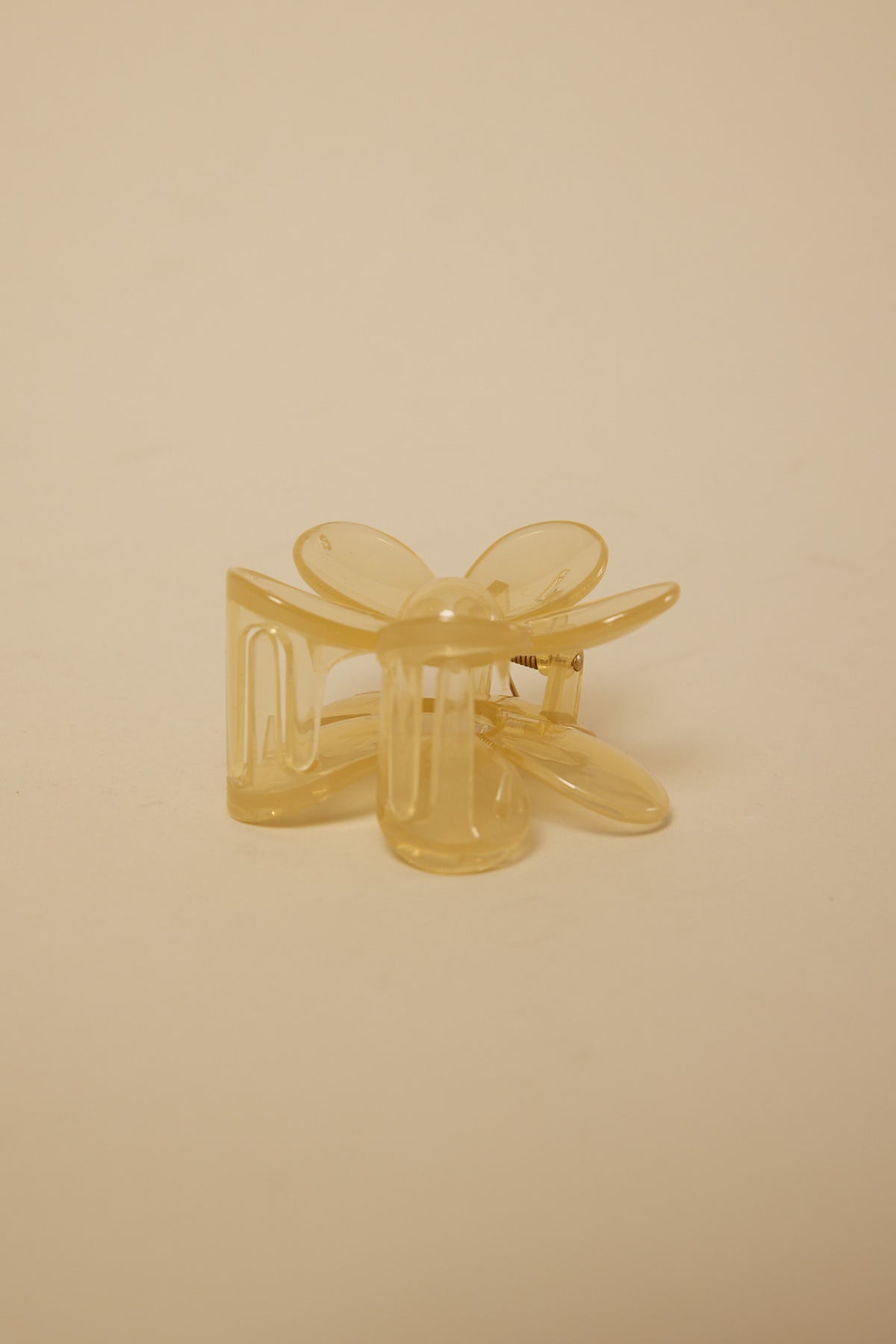 Token Large Flower Hair Claw Green
