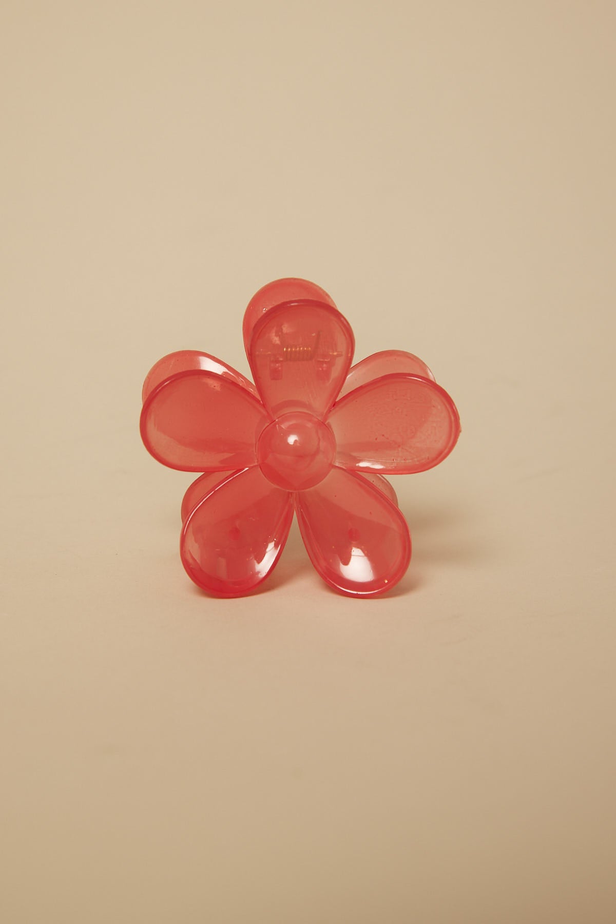 Token Large Flower Hair Claw Pink