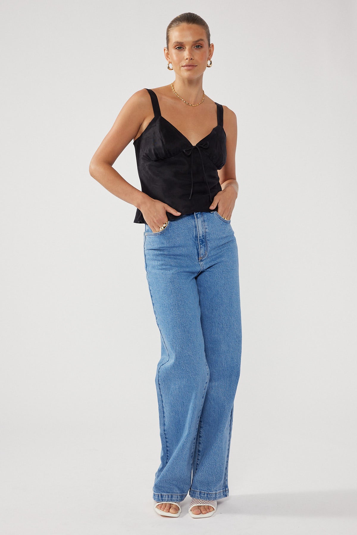 Perfect Stranger Modern Muse Cami Black