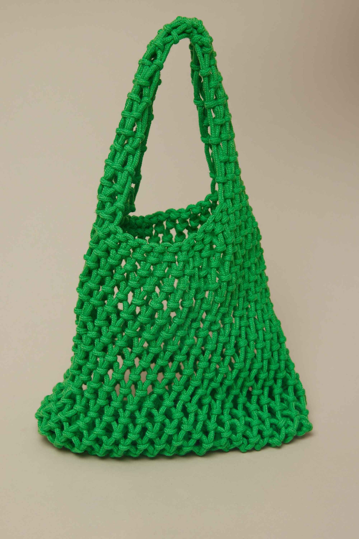 Token Sunny Meadow Crochet Handbag Green