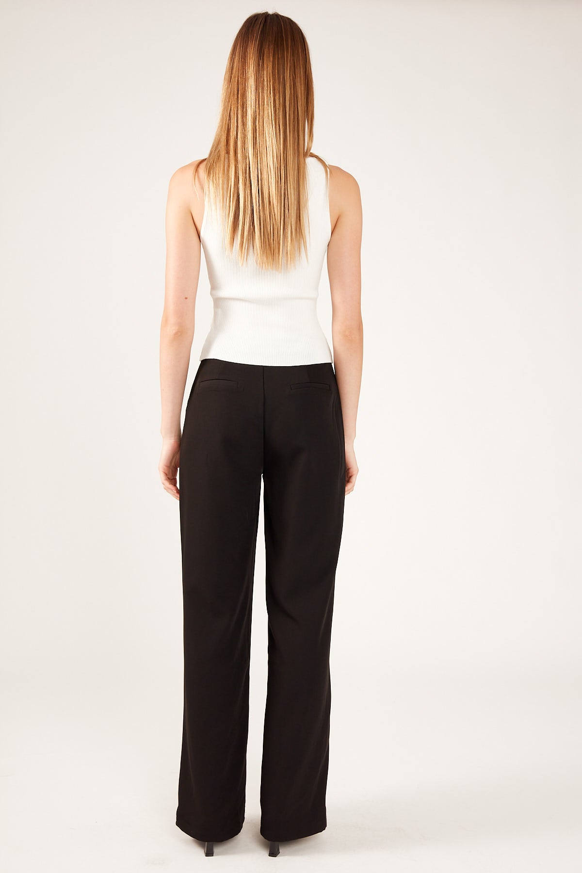 Perfect Stranger Faye High Rise Tailored Pant Black