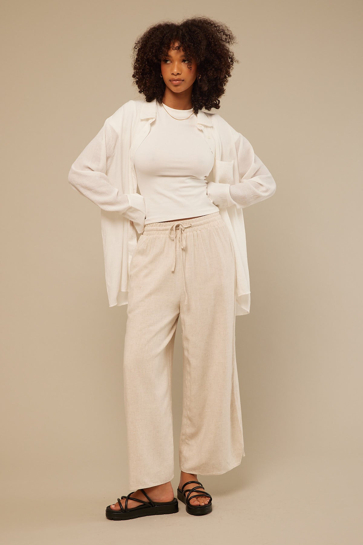 Perfect Stranger Day Trip Pant Oat