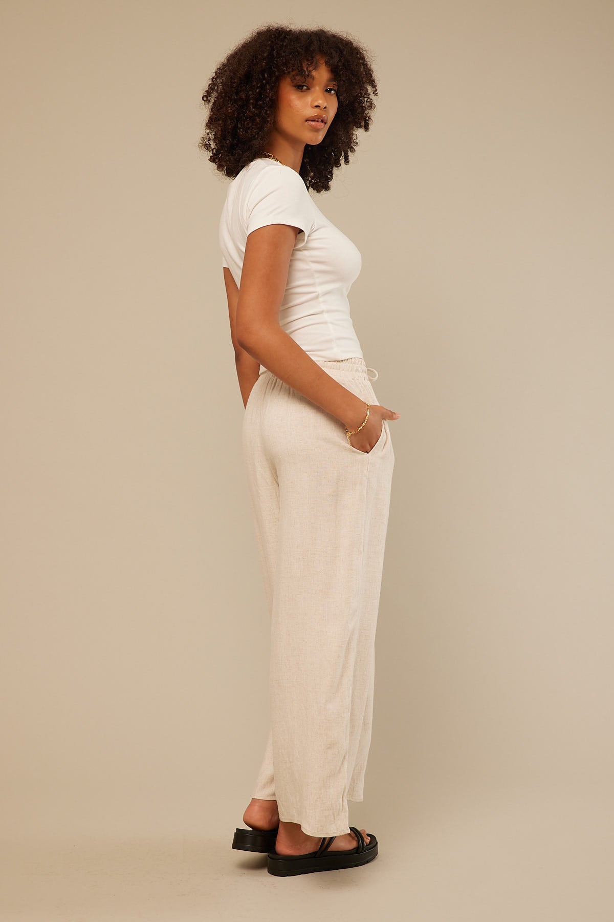 Perfect Stranger Day Trip Pant Oat