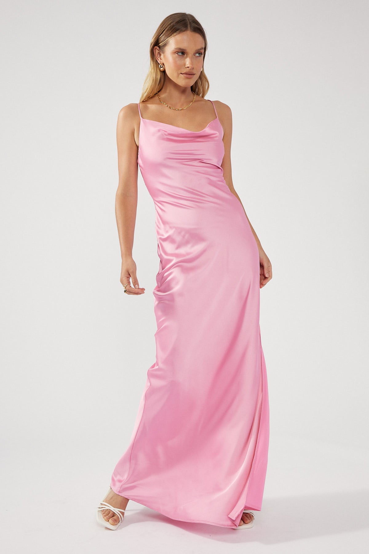 Perfect Stranger Evie Maxi Dress Pink