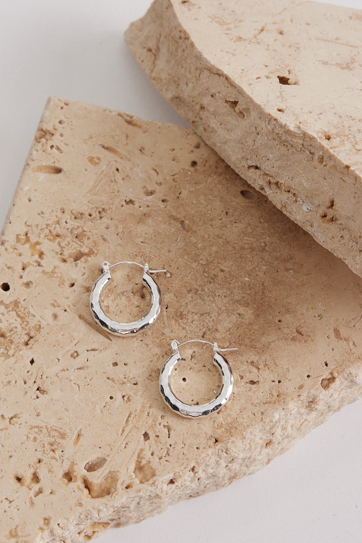 Perfect Stranger Liquid Silver Plated Earring Silver Plated