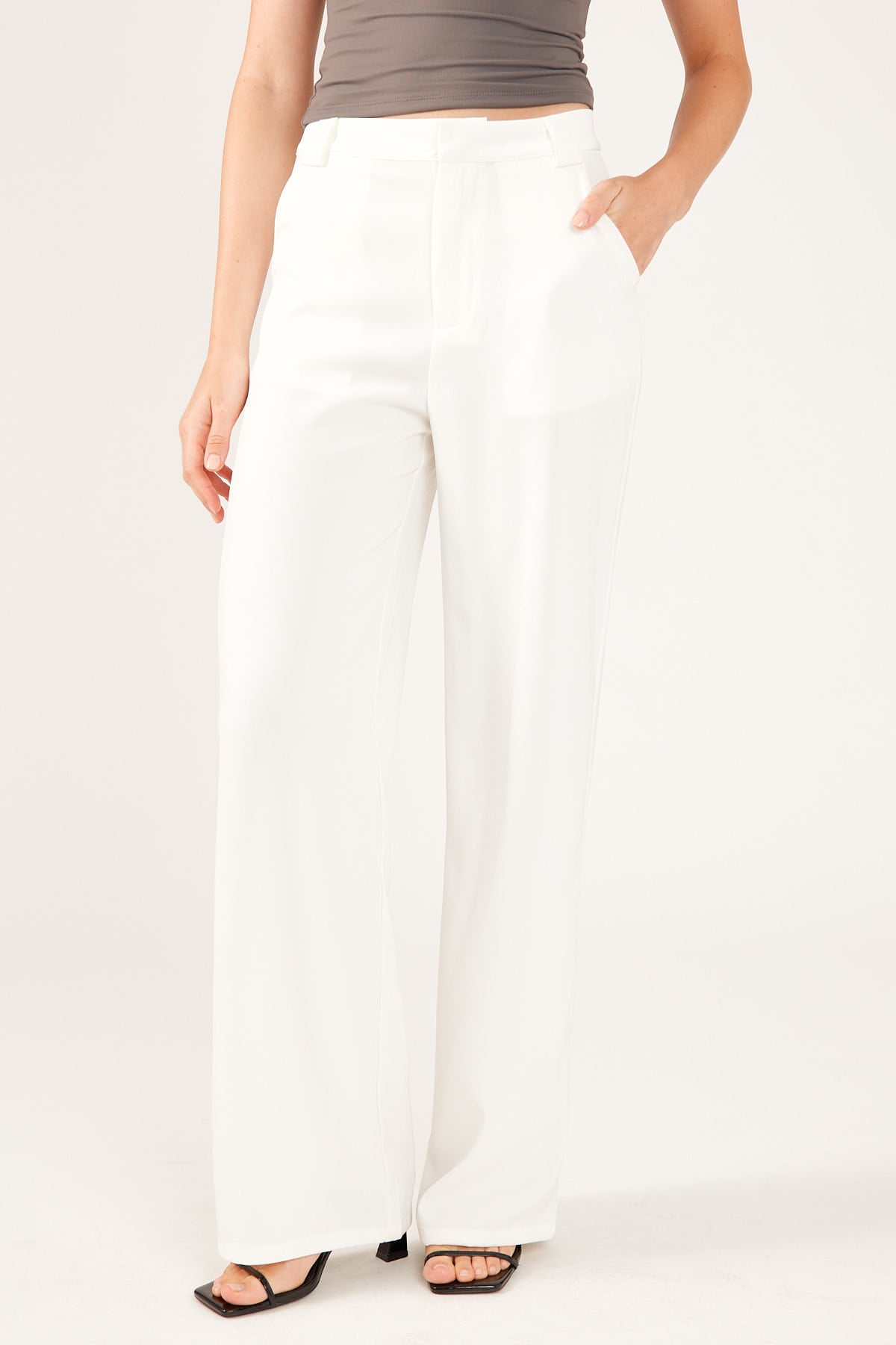 Perfect Stranger Faye High Rise White