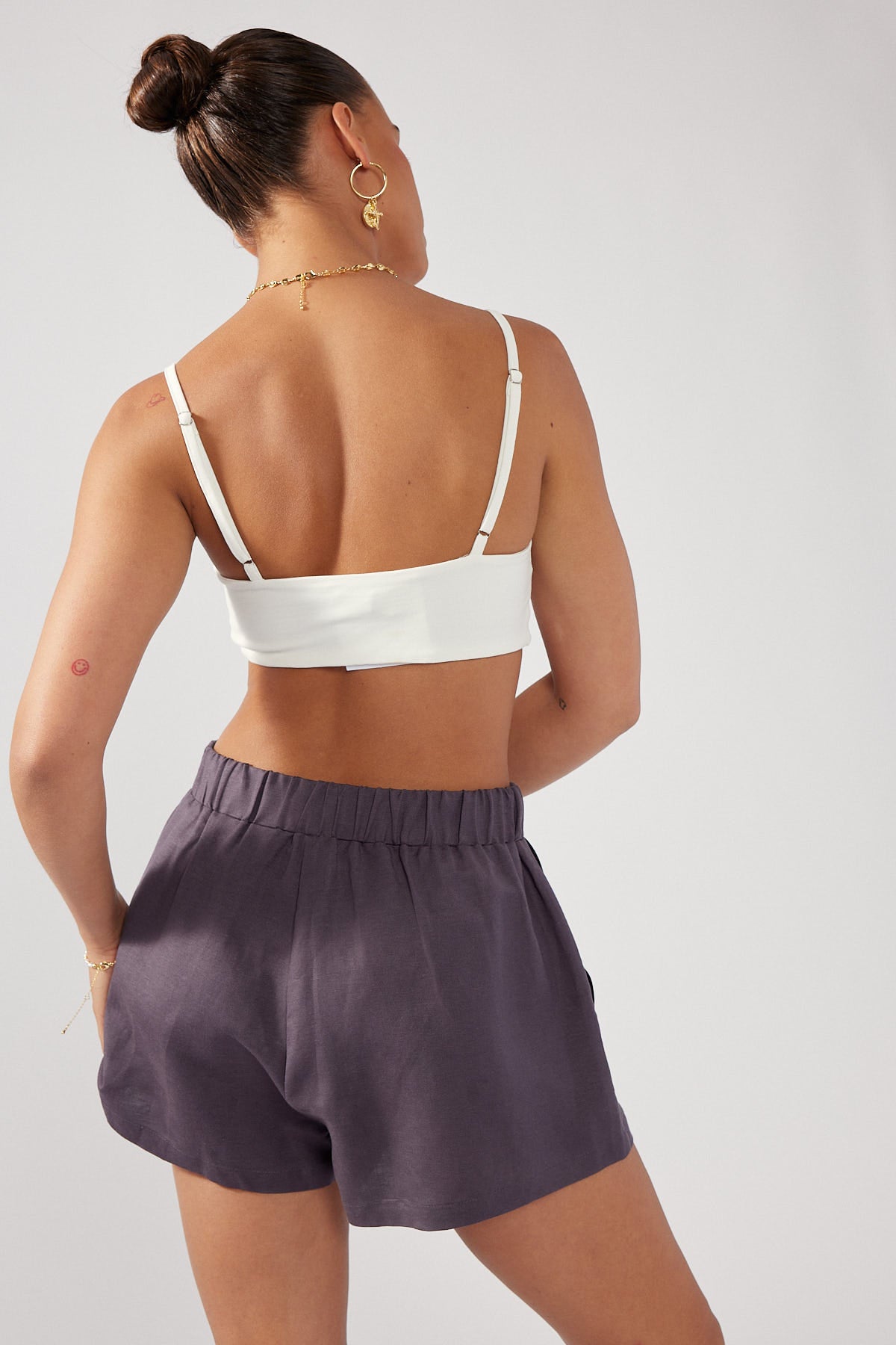 Perfect Stranger Melia Short Charcoal