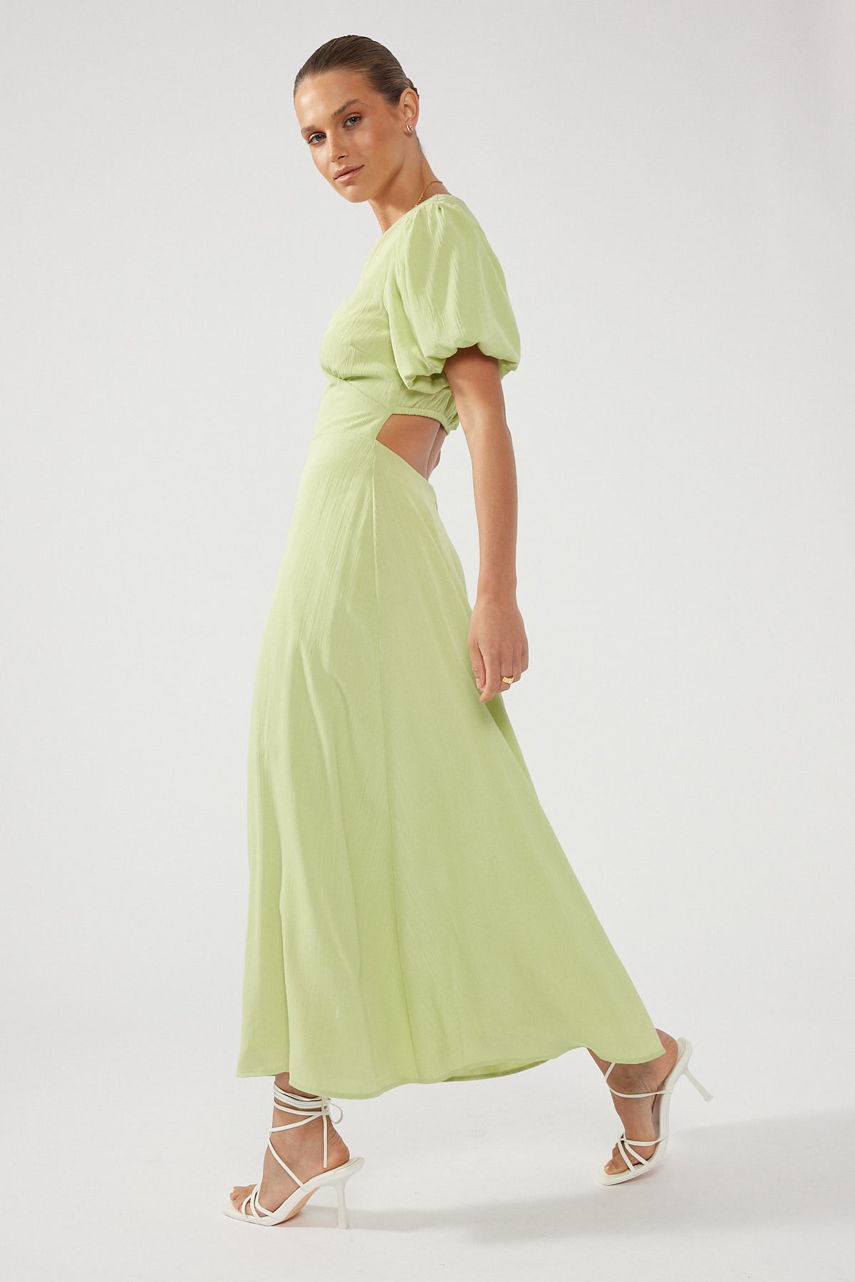 Perfect Stranger Bettina Midi Dress Green