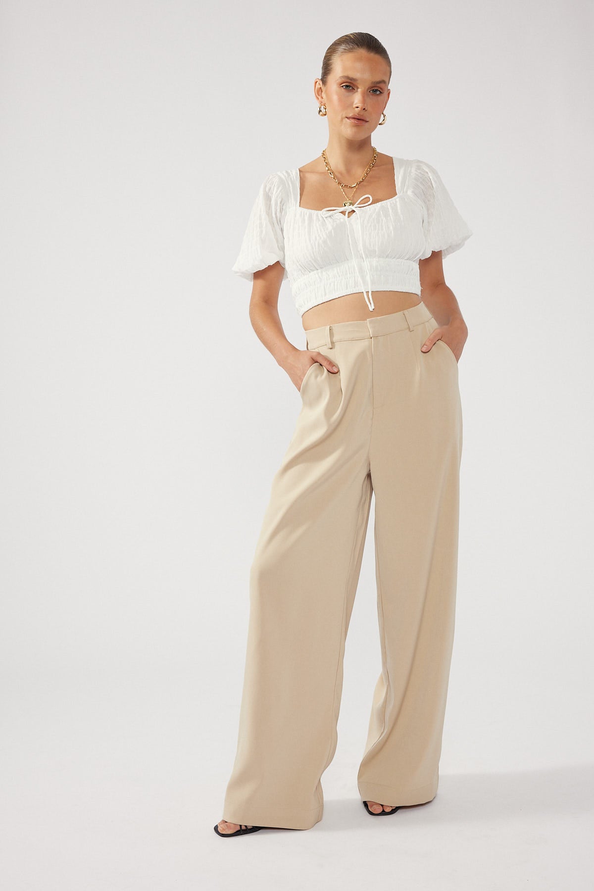 Perfect Stranger Nala Puff Sleeve Top