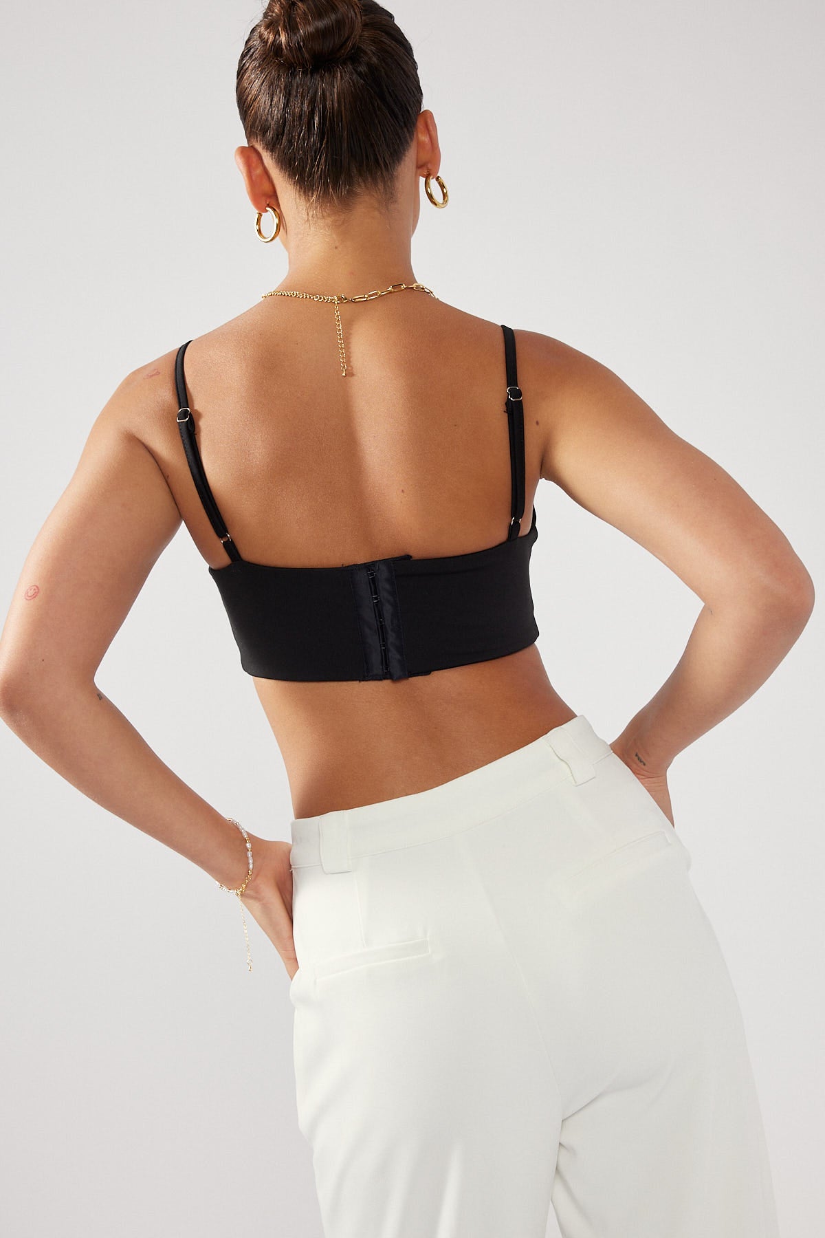 Perfect Stranger Cuddle Me Bralette Black