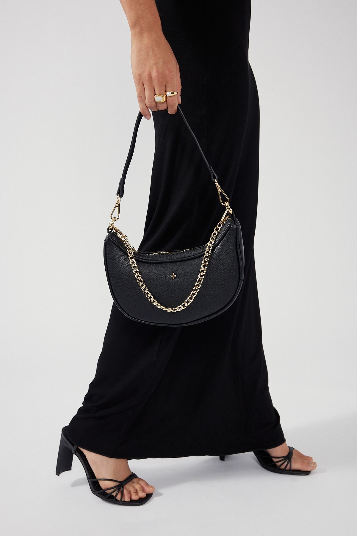 Peta + Jain Micki Black Pebble Gold