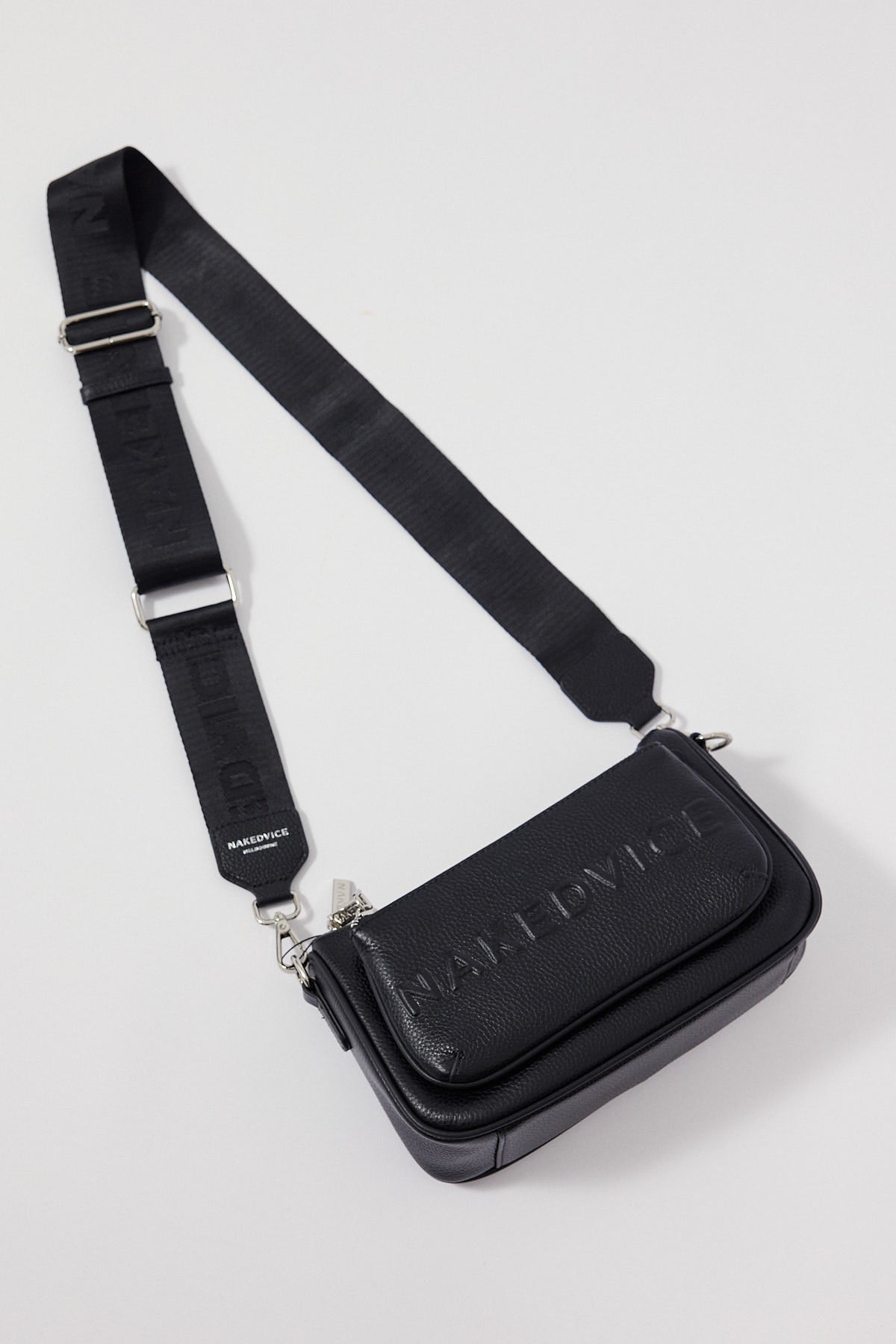 Nakedvice The Hunter Debossed Black / Silver