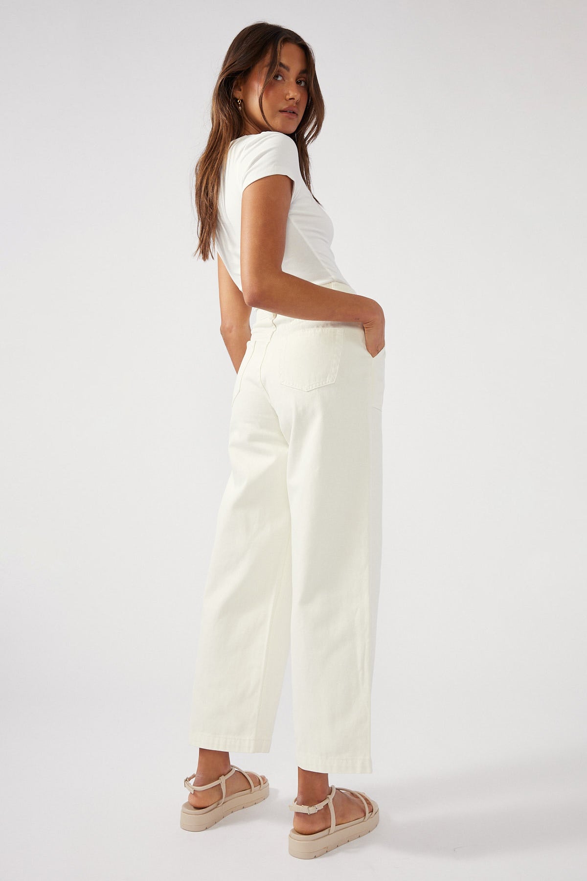 Perfect Stranger Belair Fatigue Pocket Pant Ecru