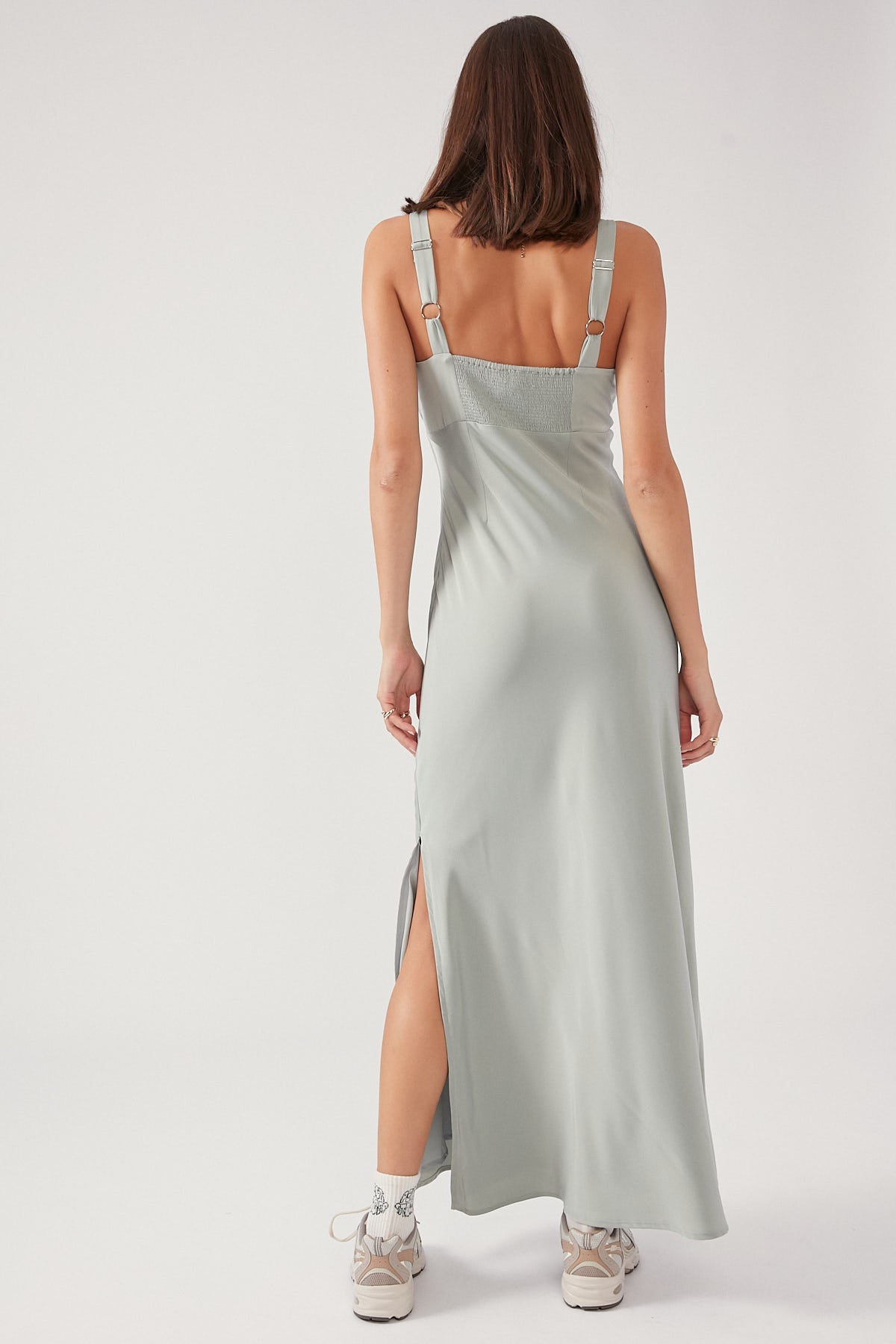 Perfect Stranger Ayla Maxi Dress Sage