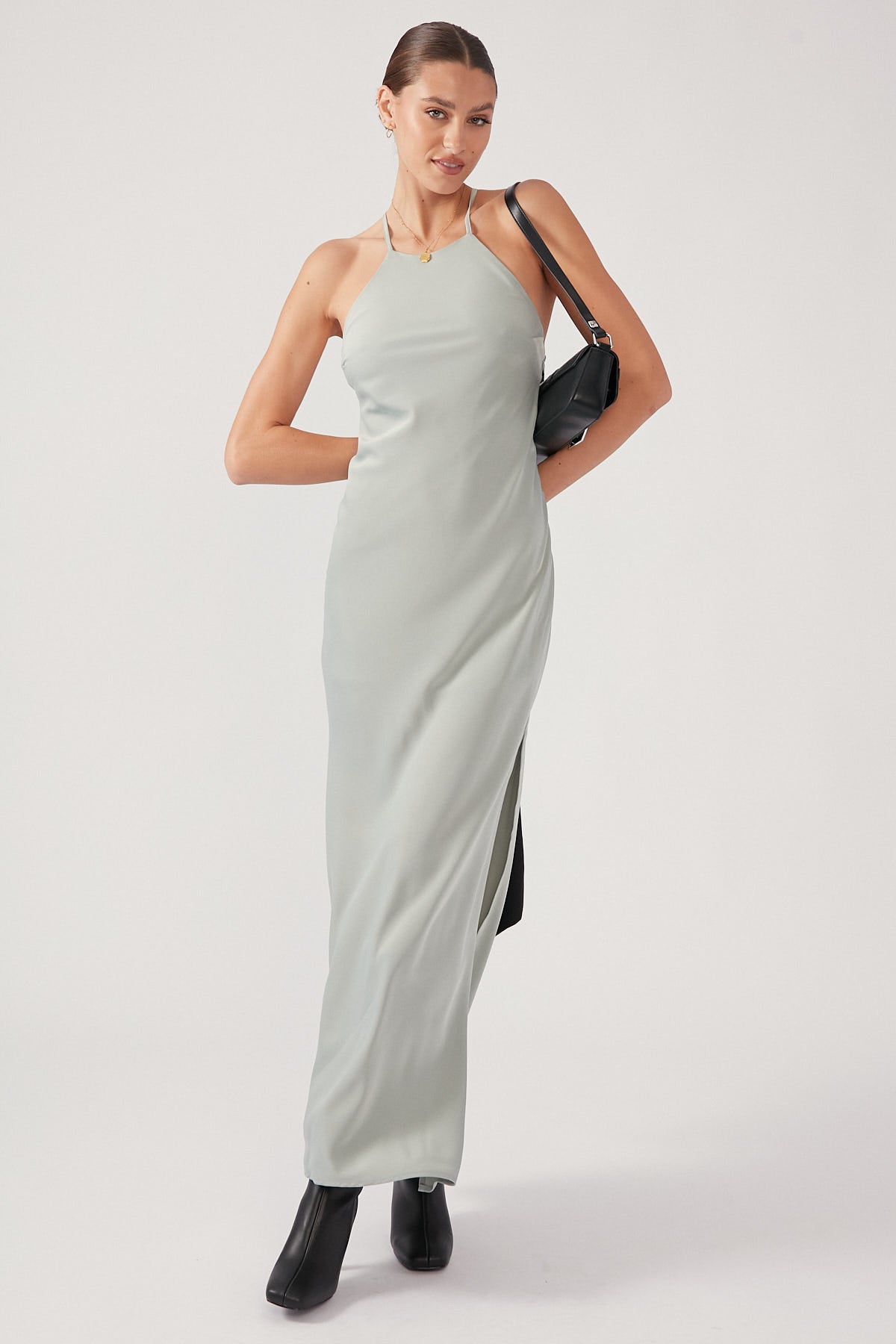 Perfect Stranger Mira Maxi Dress Sage