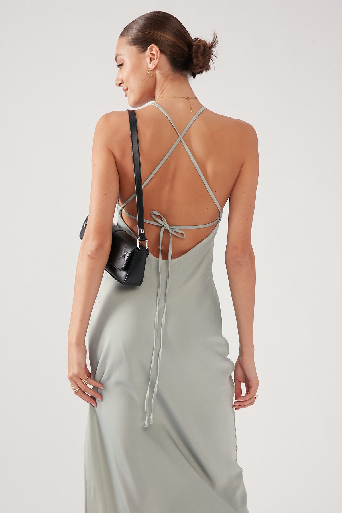 Perfect Stranger Mira Maxi Dress Sage