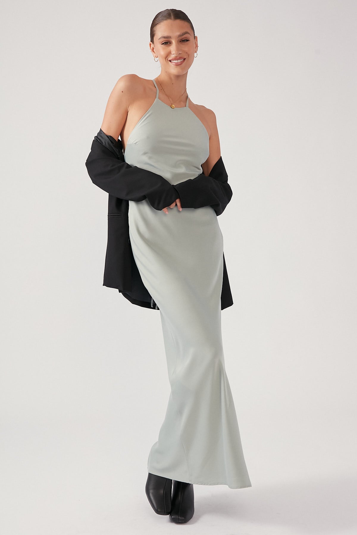 Perfect Stranger Mira Maxi Dress Sage