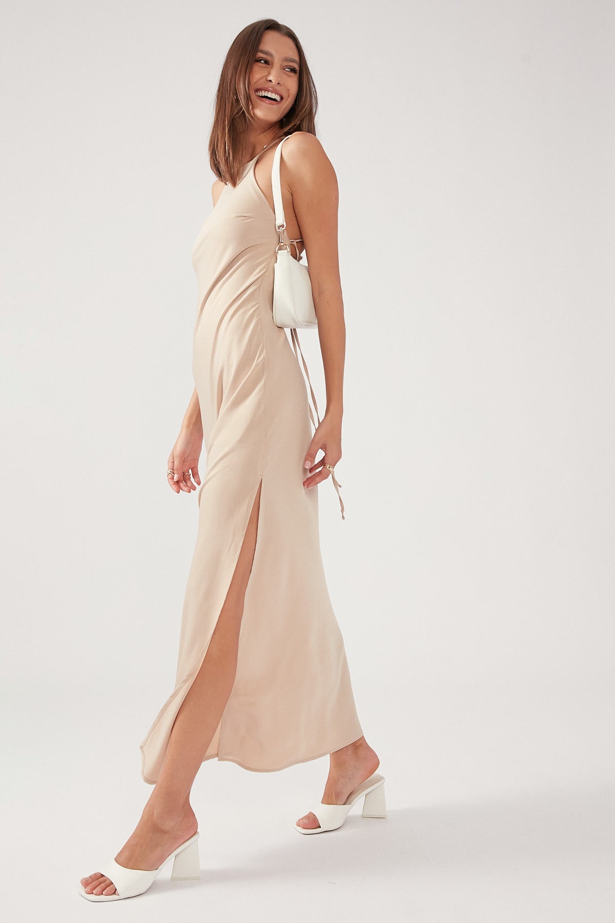 Perfect Stranger Mira Maxi Dress Gold