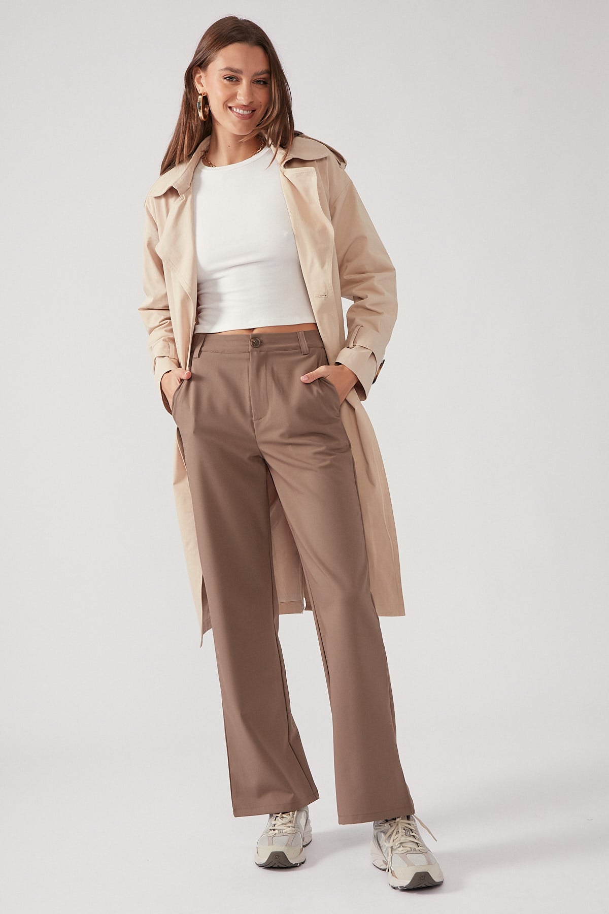 Perfect Stranger Locale Pant Brown