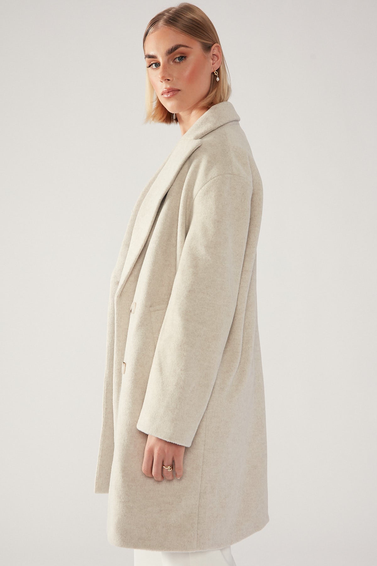 Perfect Stranger Final Chance Coat Taupe