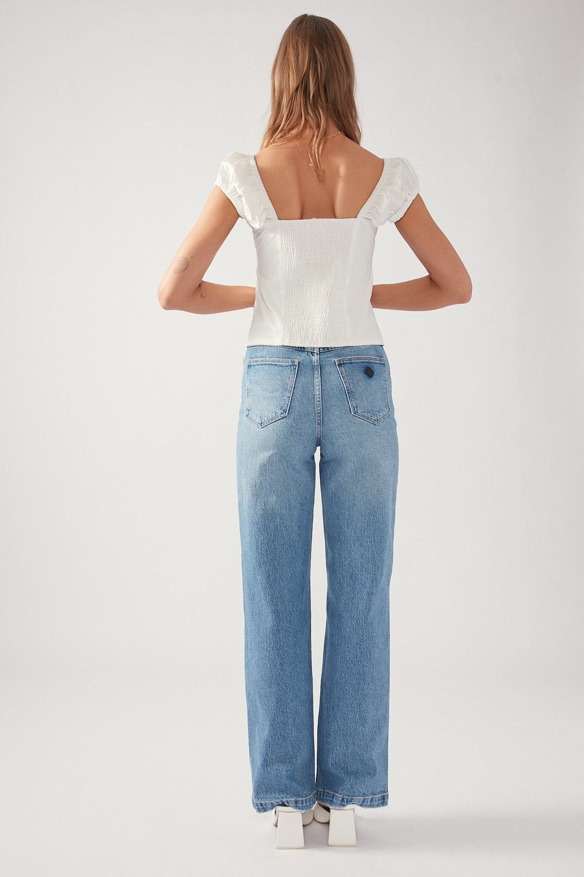 Abrand 94 High & Wide Jean Robin Mid Vintage Indigo