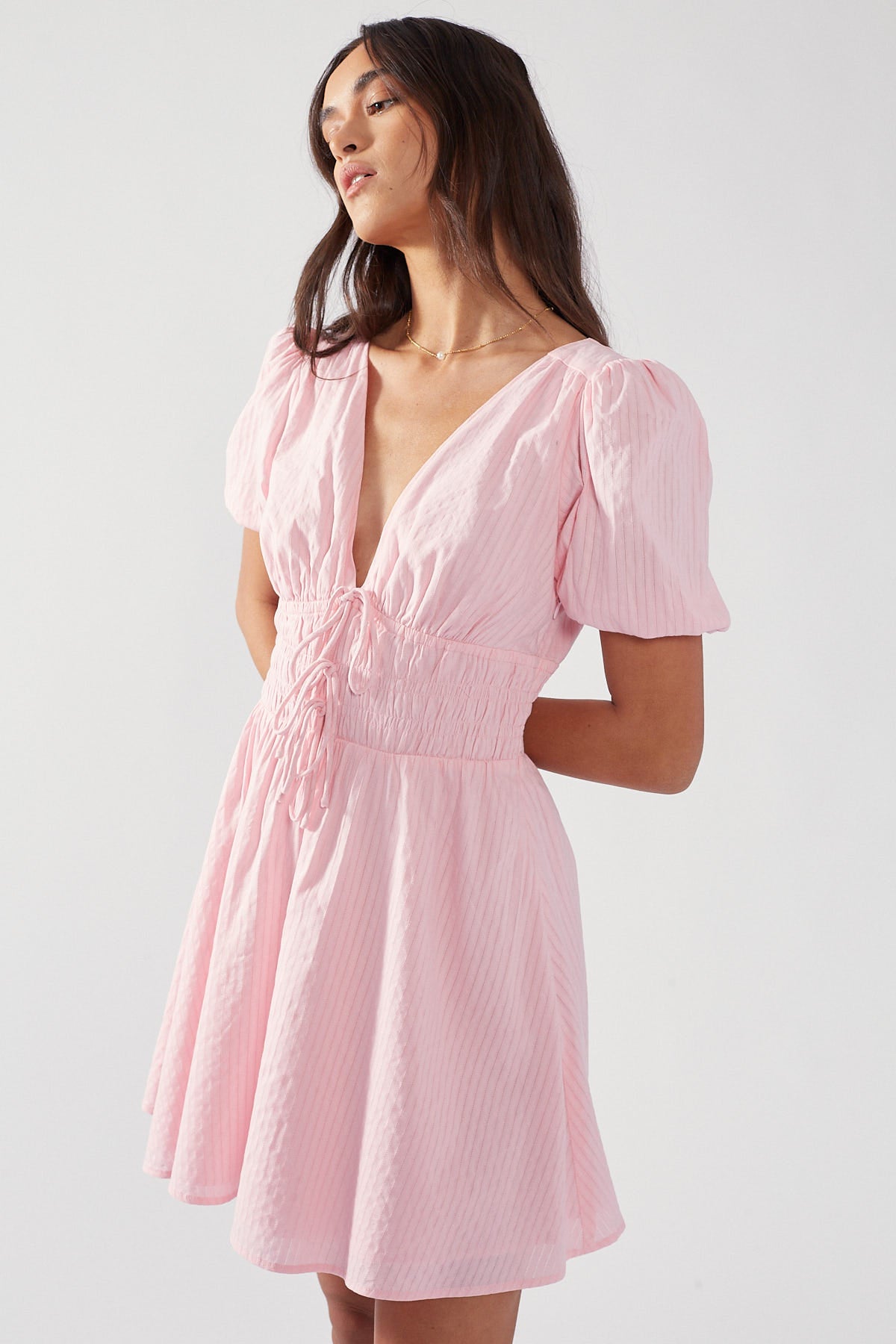 Perfect Stranger Samira Mini Dress Pink