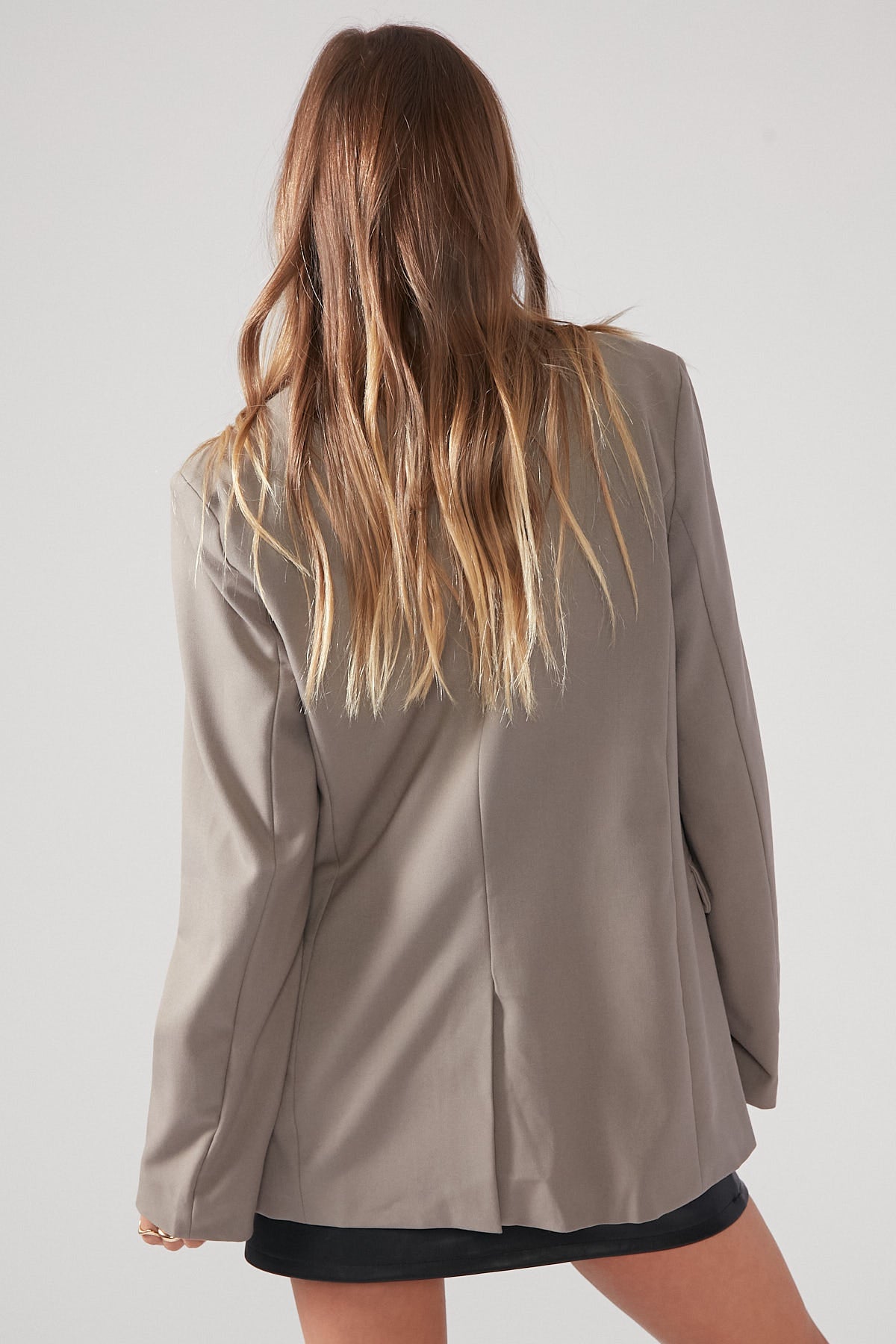 Perfect Stranger Ashwood Tailored Blazer Grey