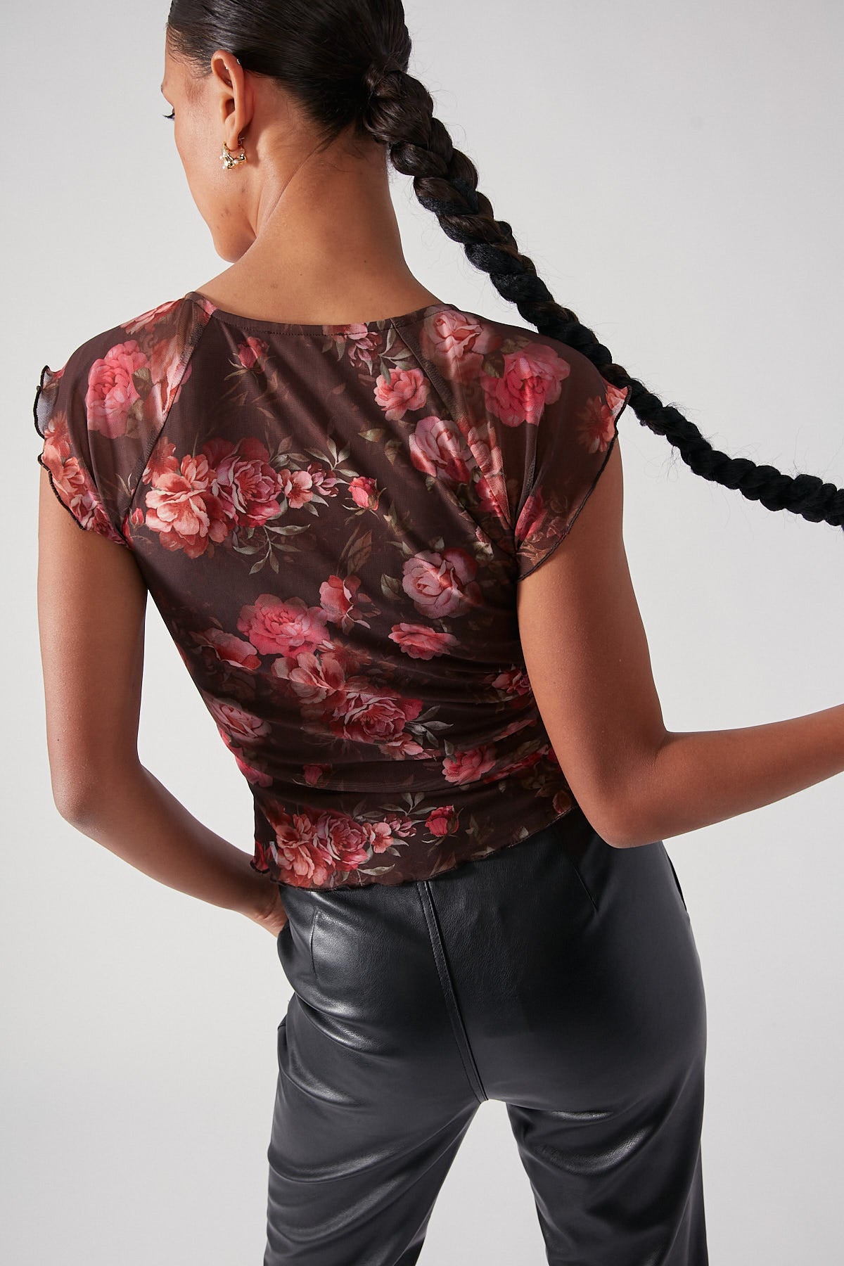 Perfect Stranger Bacio Lovers Recycled Top Multi colour