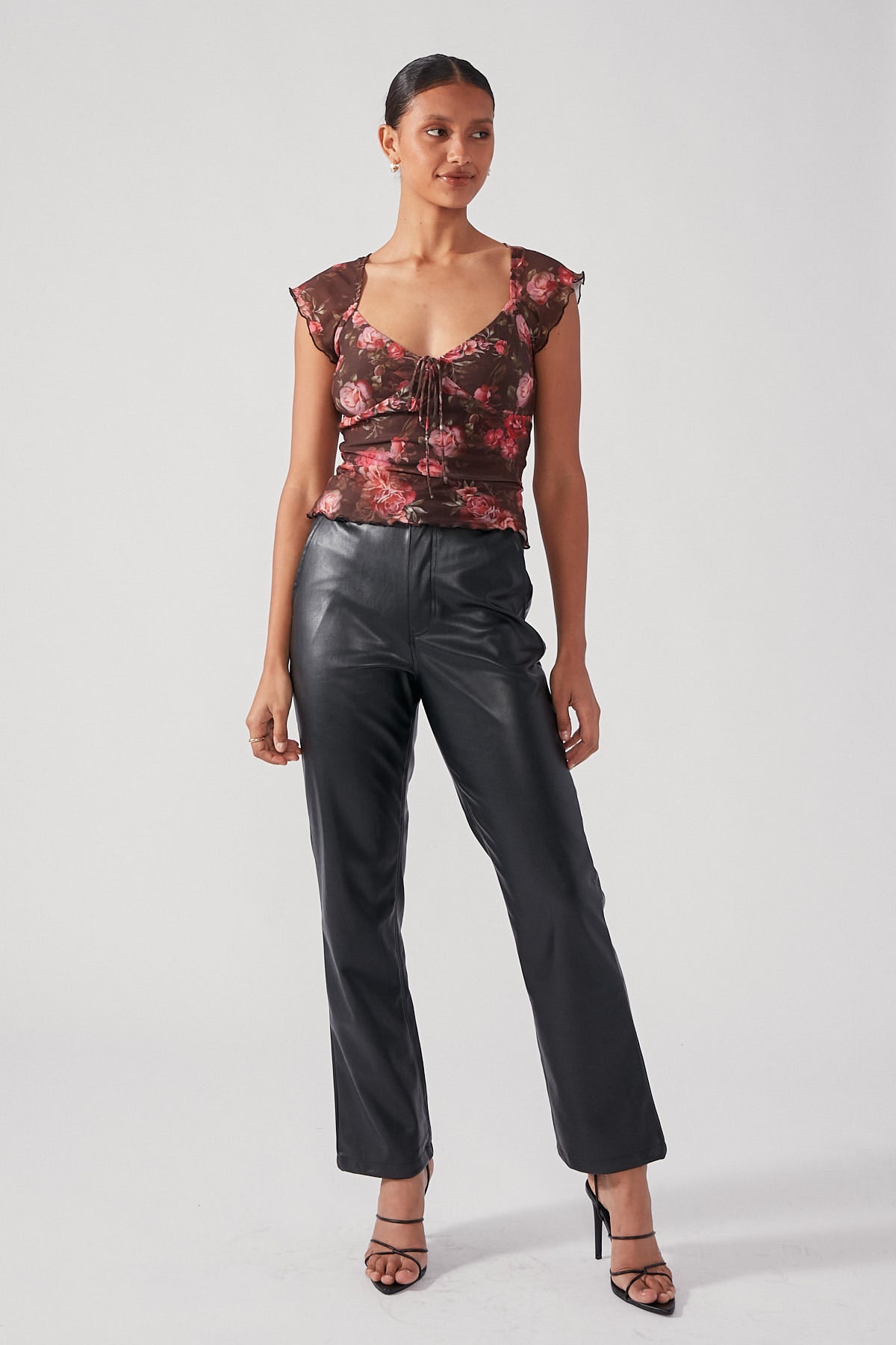 Perfect Stranger Bacio Lovers Recycled Top Multi colour