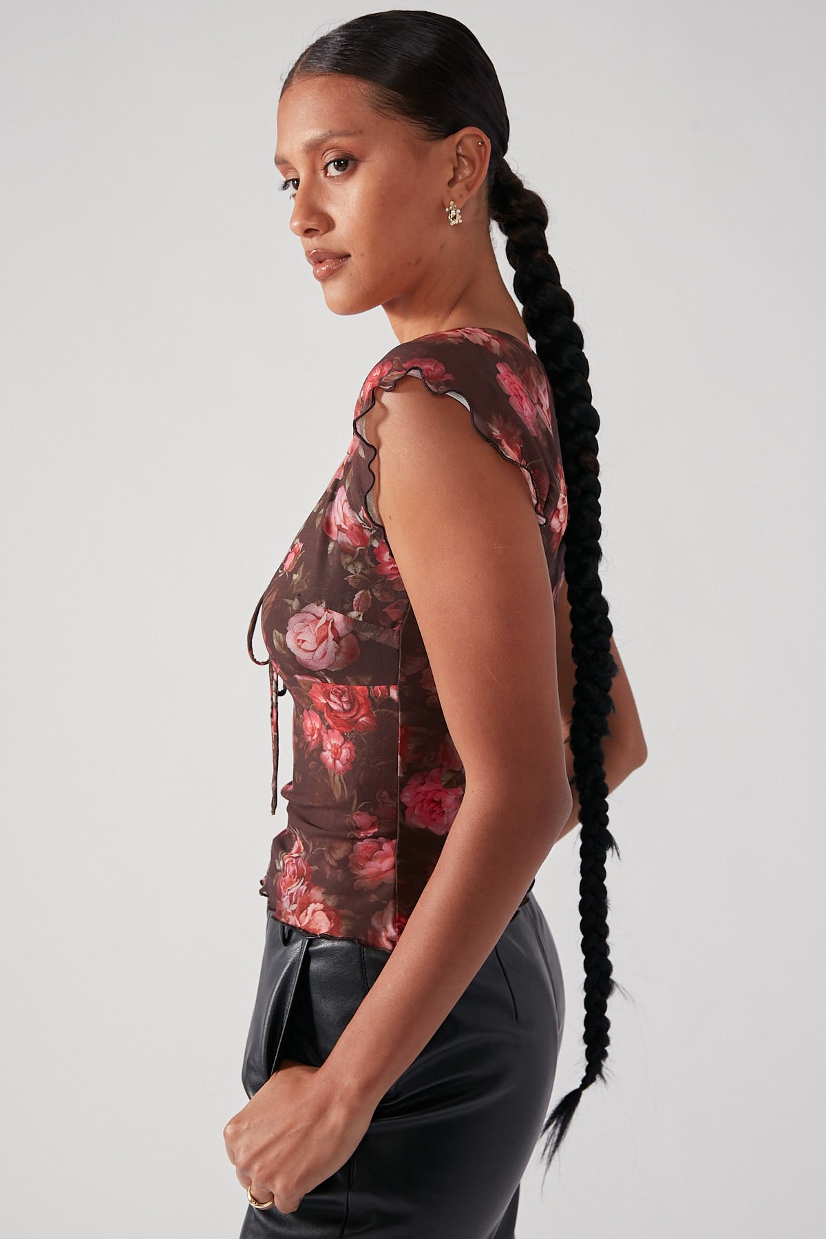 Perfect Stranger Bacio Lovers Recycled Top Multi colour