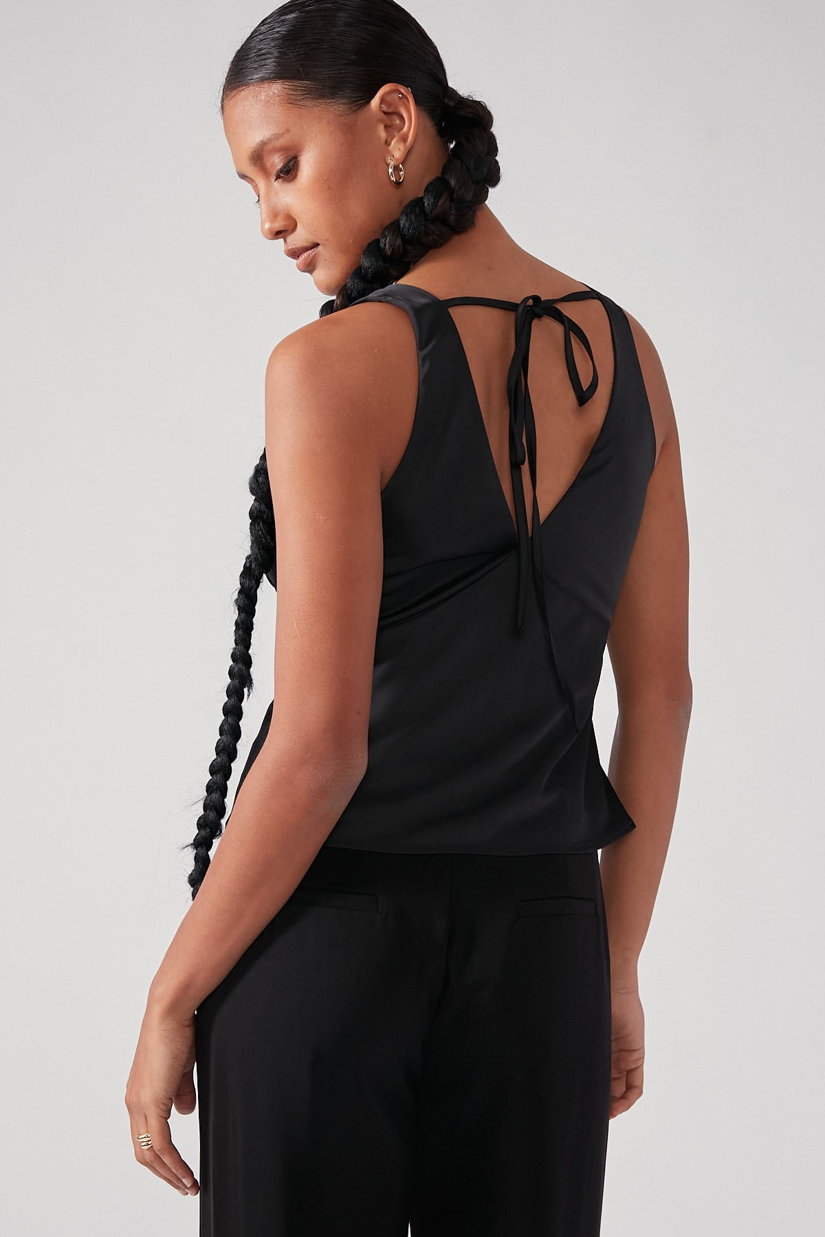 Perfect Stranger V-Neck Lace Cami Top