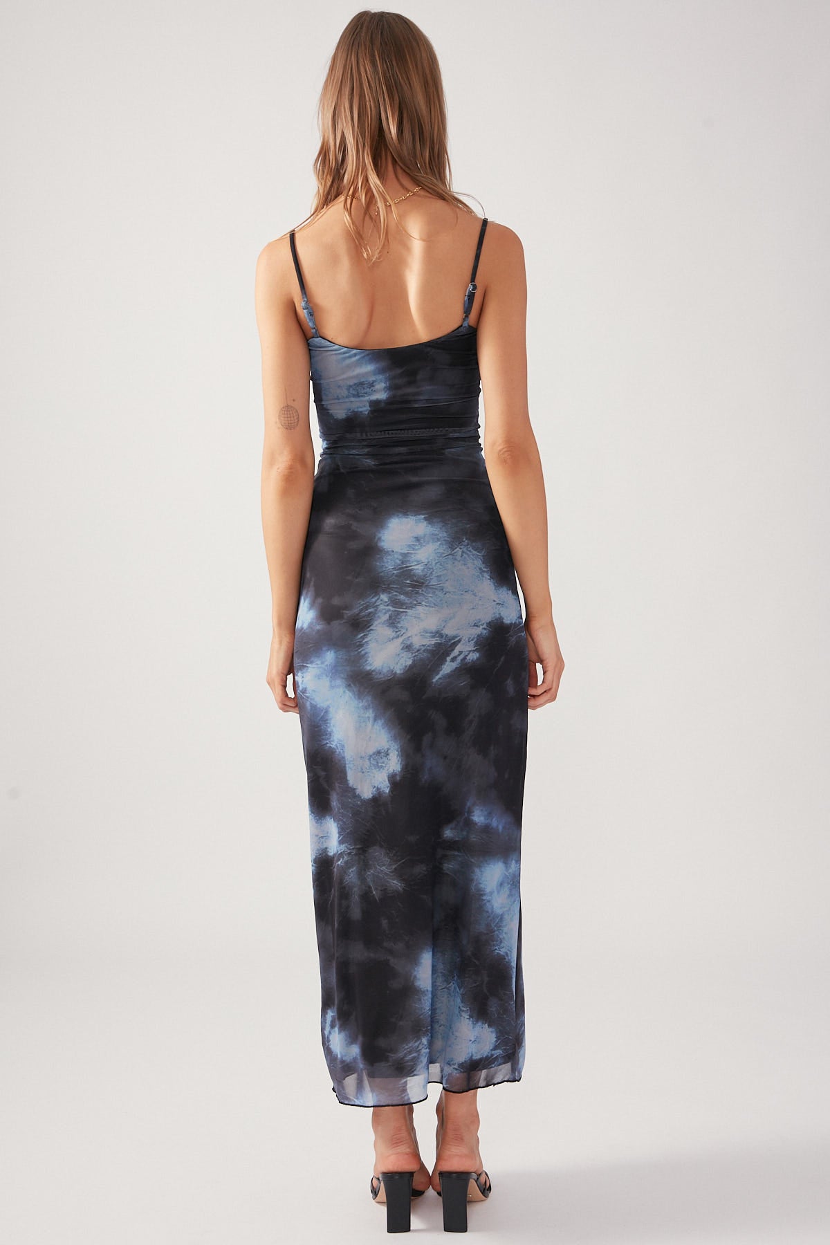 Perfect Stranger Sorbet Mist Maxi Dress Tie Dye Print