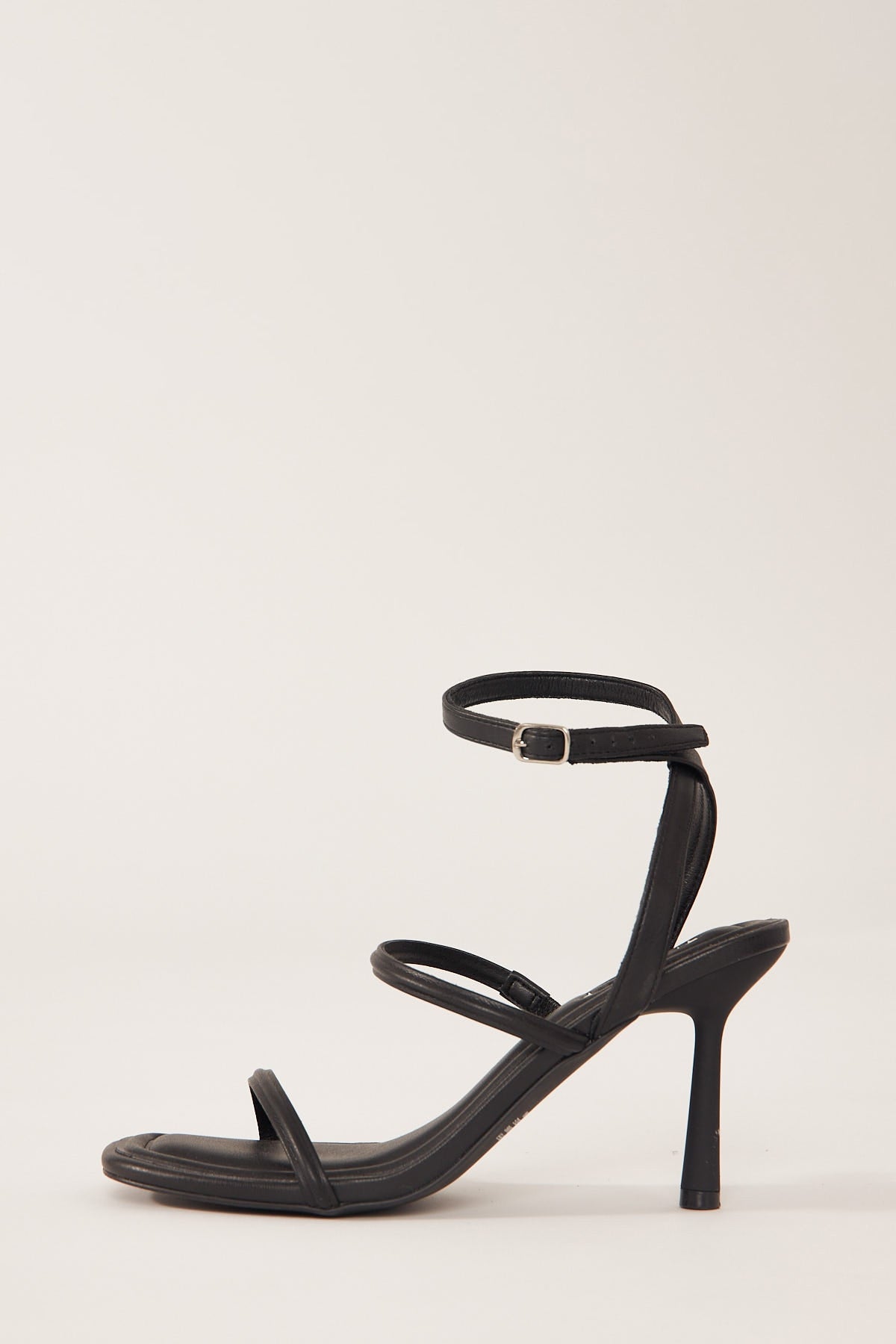 Therapy Teya PU Heels Black