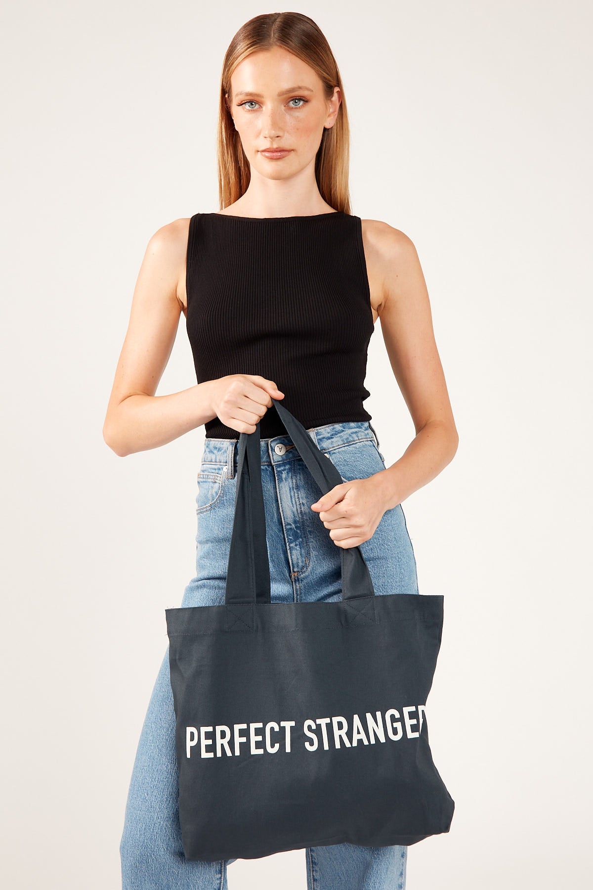 Perfect Stranger Perfect Stranger Recycled Tote Blueberry