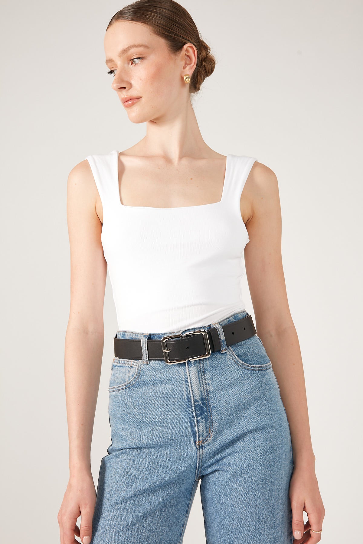 Nakedvice The Miles Belt Black/Silver